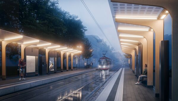 Modellhaltestellen in Dortmund