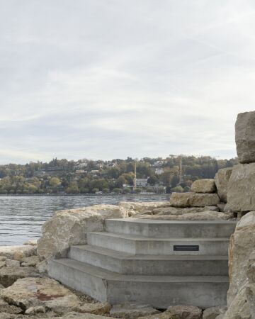 Leuchtturm am Genfer See von Bureau