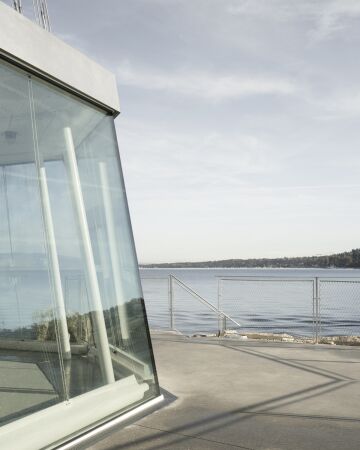 Leuchtturm am Genfer See von Bureau