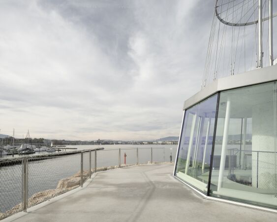 Leuchtturm am Genfer See von Bureau