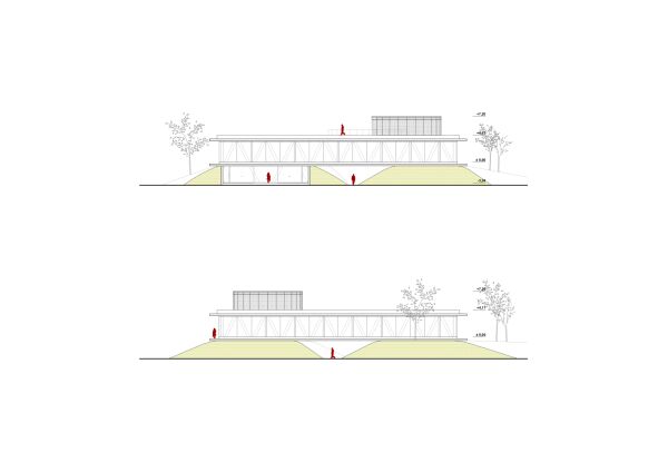 Ansichten Nordost und -west