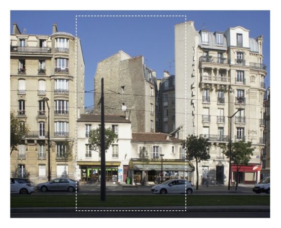 Baul�cke vor dem Neubau