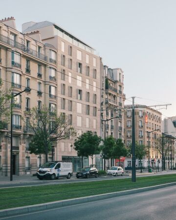 Sozialer Wohnungsbau in Paris von MARS