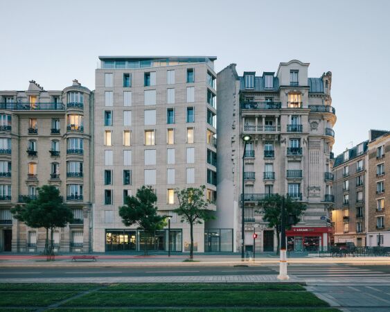 Sozialer Wohnungsbau in Paris von MARS