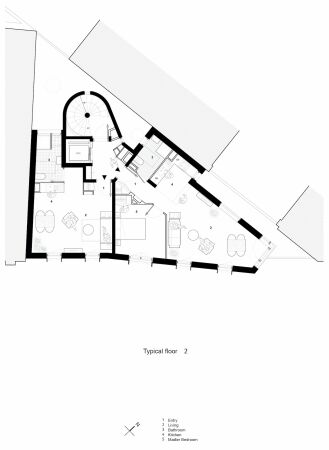 Grundriss Regelgeschoss