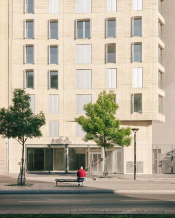 Sozialer Wohnungsbau in Paris von MARS