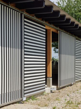Lagerhalle von Meier Unger Architekten bei Altenburg