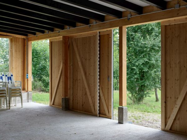 Lagerhalle von Meier Unger Architekten bei Altenburg