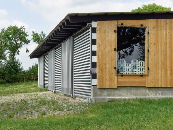 Lagerhalle von Meier Unger Architekten bei Altenburg