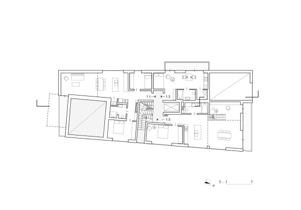 Grundriss 1. Obergeschoss