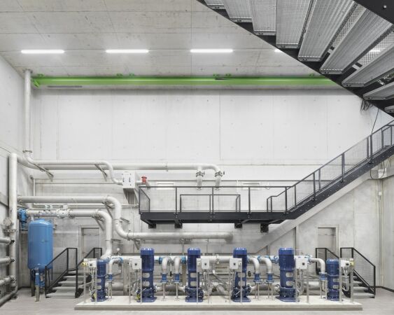 Grundwasserpumpwerk in H�rbranz von firm Architekten