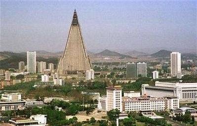 Berhmteste Ruine Nordkoreas reanimiert