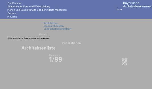 Bayerische Architektenkammer online
