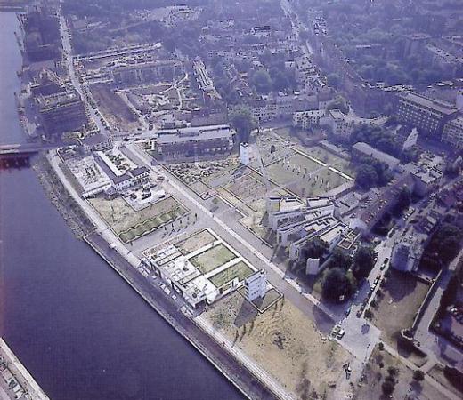 Erffnung eines Parks von Dani Karavan im Duisburger Innenhafen