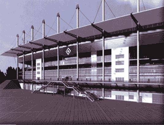Wiedererffnung des runderneuerten Hamburger Volksparkstadions