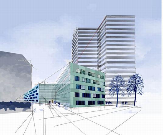 Entwurf fr Marine-Wissenschaftszentrum in Hamburg vorgestellt
