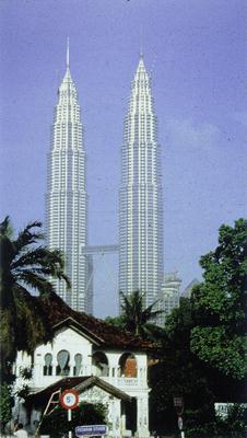 Erffnung der Petrona Twin Towers in Kuala Lumpur