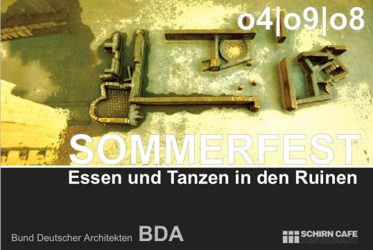 Sommerfest des BDA Frankfurt