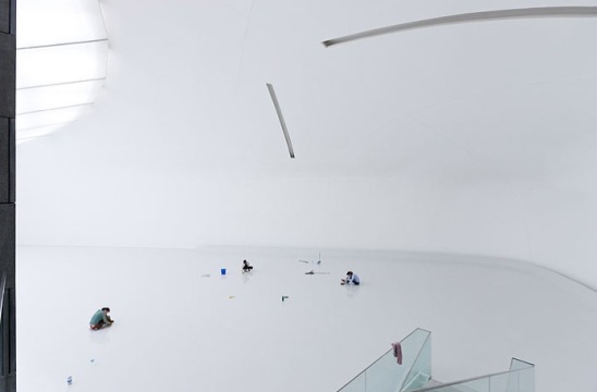 Kunstmuseum von Isozaki in Peking fertig