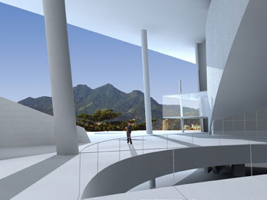 Musikzentrum in Rio de Janeiro im Bau