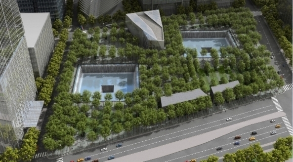 Neuer Blickfang fr 9/11-Memorial in New York