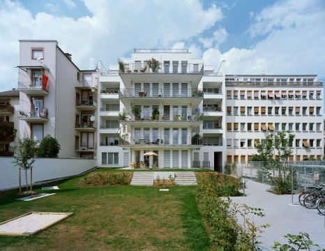 Wohnhaus in Frankfurt fertig