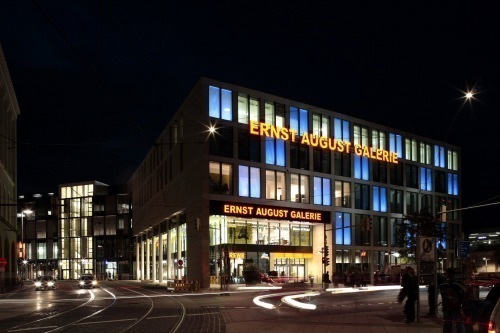 Mall in Hannover fertig