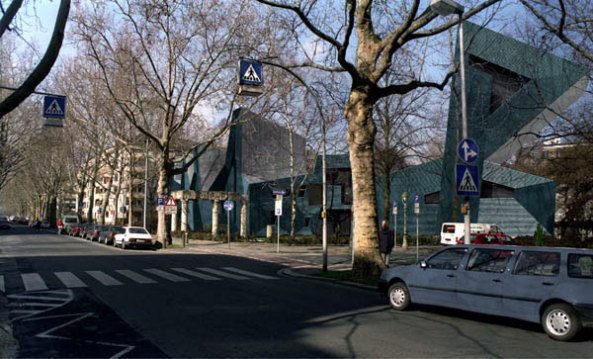 Grundstein fr Gemeindezentrum in Mainz