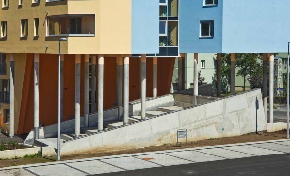 Wohnungsbauten in Wien fertig