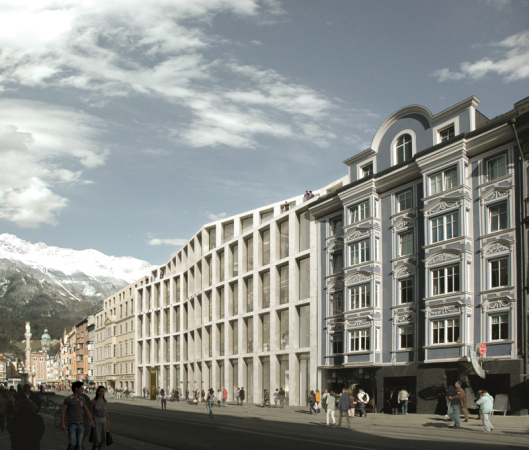 Grundsteinlegung in Innsbruck