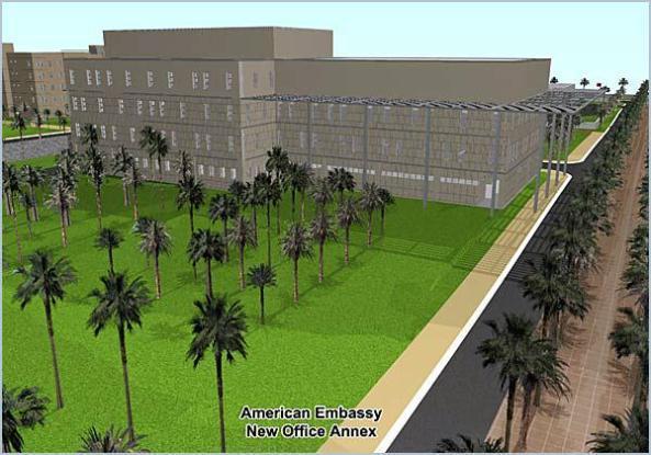 US-Botschaft im Irak fertig
