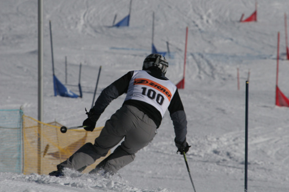 Top-Bedingungen bei Skimeisterschaft GAM open