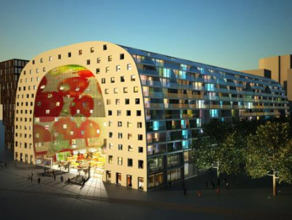 Baubeginn fr MVRDV-Halle in Rotterdam