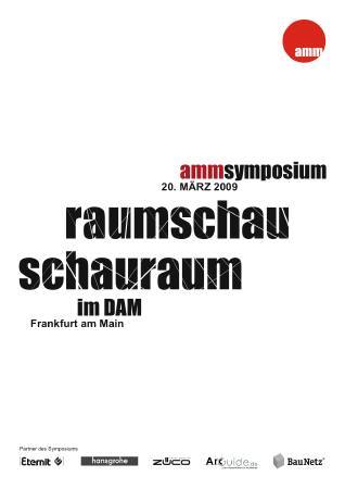 Symposium in Frankfurt zu Architekturausstellungen