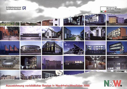 Vorbildliche Bauten in Nordrhein-Westfalen 2000 stehen fest