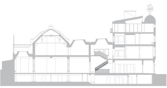 Whitechapel Art Gallery, Robbrecht en Daem Architecten, Whiterford Watson Mann Architects