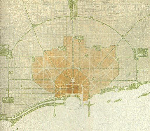 Chicago Millennium Park, Burnham Plan