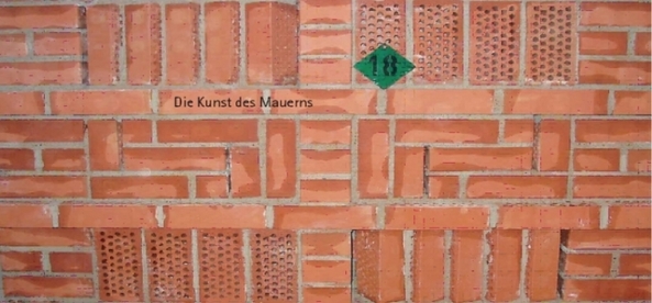 Die Kunst des Mauerns, Handwerkskammer Mnchen, Galerie Handwerk, Ausstellung