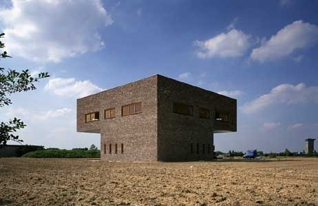 Architektur Erwin Heerich, 2000  Haus fr das Internationale Institut fr Biophysik