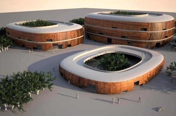 Uni-Campus in Gambia, Snhetta Architekten