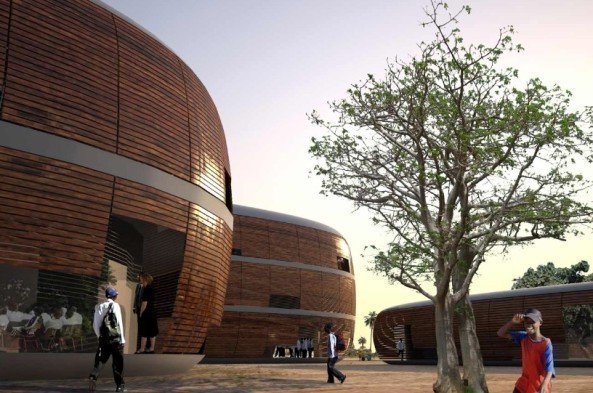 Uni-Campus in Gambia, Snhetta Architekten