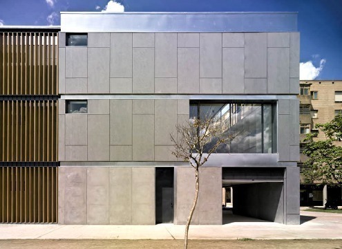 Carroquino Finner Arquitectos, Saragossa, Bibliothek und Altenzentrum