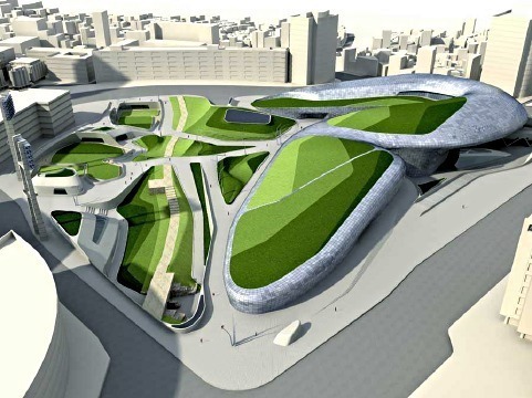Zaha Hadid, Seoul, Korea,  Dongdaemun Design Plaza