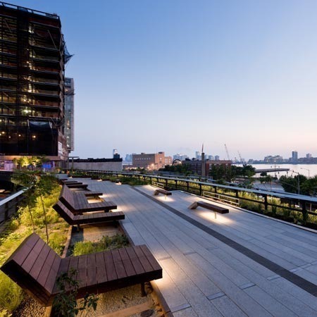 High Line Park, New York, Chelsea,  Manhattan, Diller Scofidio + Renfro, Field Operations