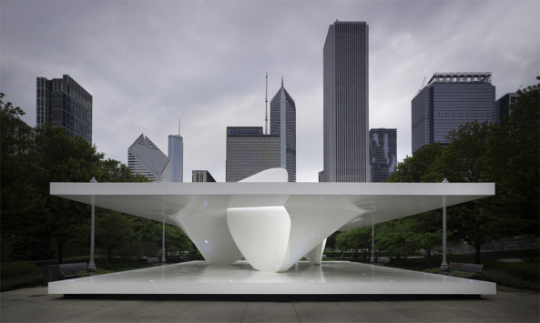 Burnham Pavilion, UN Studio, Millenium Park, Chicago
