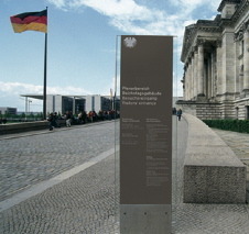 Wangler, Abele, Kommunikation und Raum, Leitsystem, Architekturgalerie Mnchen, Deutscher Bundestag, Berlin