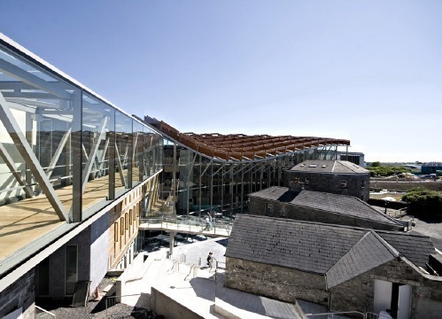 Irland, Fertigstellung Rathaus Bcherei, Bucholz McEvoy Architects