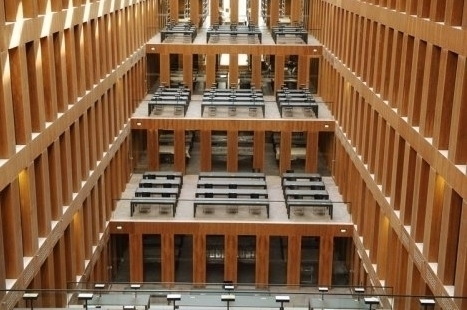max dudler, Bibliothek der Humboldt-Universitt Berlin, Jacob-und-Wilhelm-Grimm-Zentrum