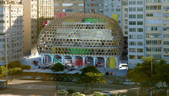 Museu da Imagen e de Som, Rio de Janeiro, Shigeru Ban Architects