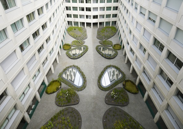 Krischanitz Architekten, Lindengasse, Wien